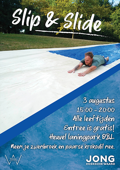 Welzijn Hoeksche Waard Jong Hoeksche Waard Poster Slip & Slide